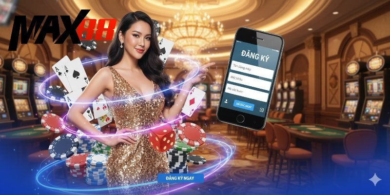 4 bước đăng ký Max88 nhanh gọn